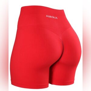 AUROLA Dream Workout Scrunch Shorts Large